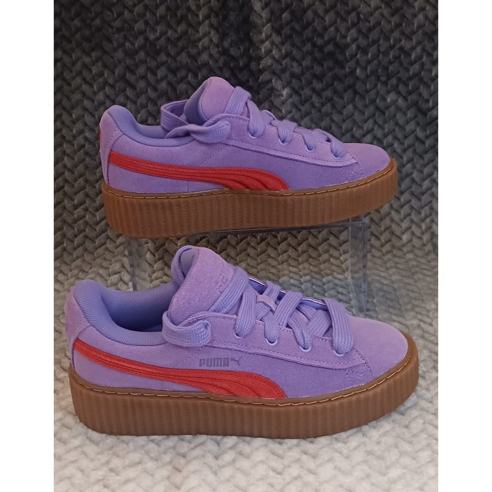 Rihanna Fenty x Puma Creeper Phatty Lavender Red 399332 03 Women's Size 6